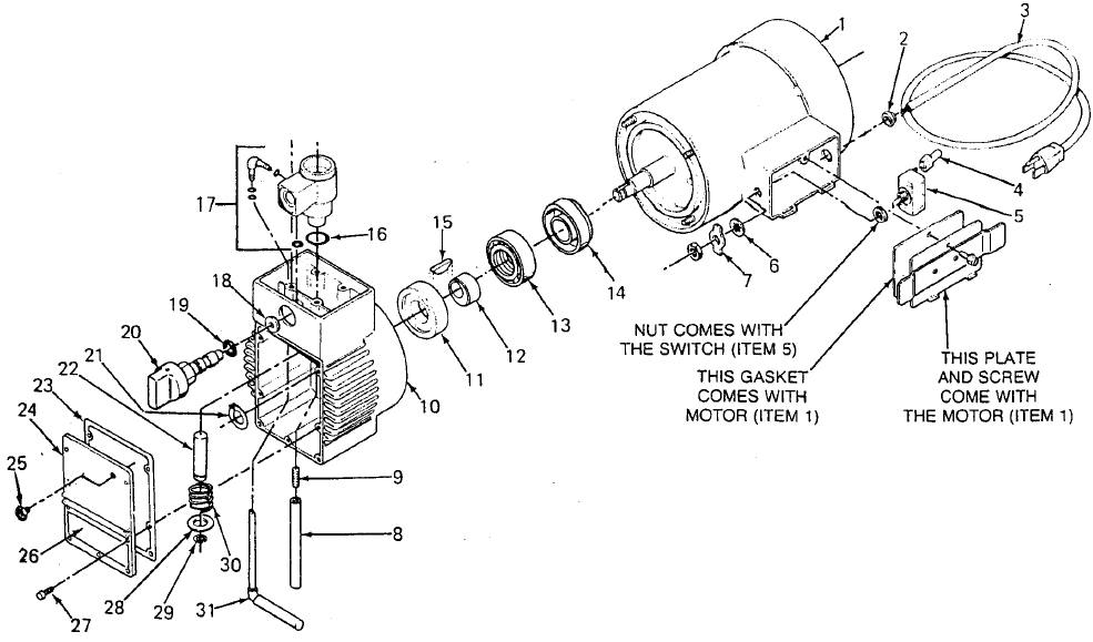 ED1075 Pro Pak Hydraulic Pump